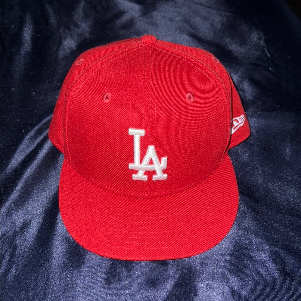 New Era Red LA Dodgers Hat